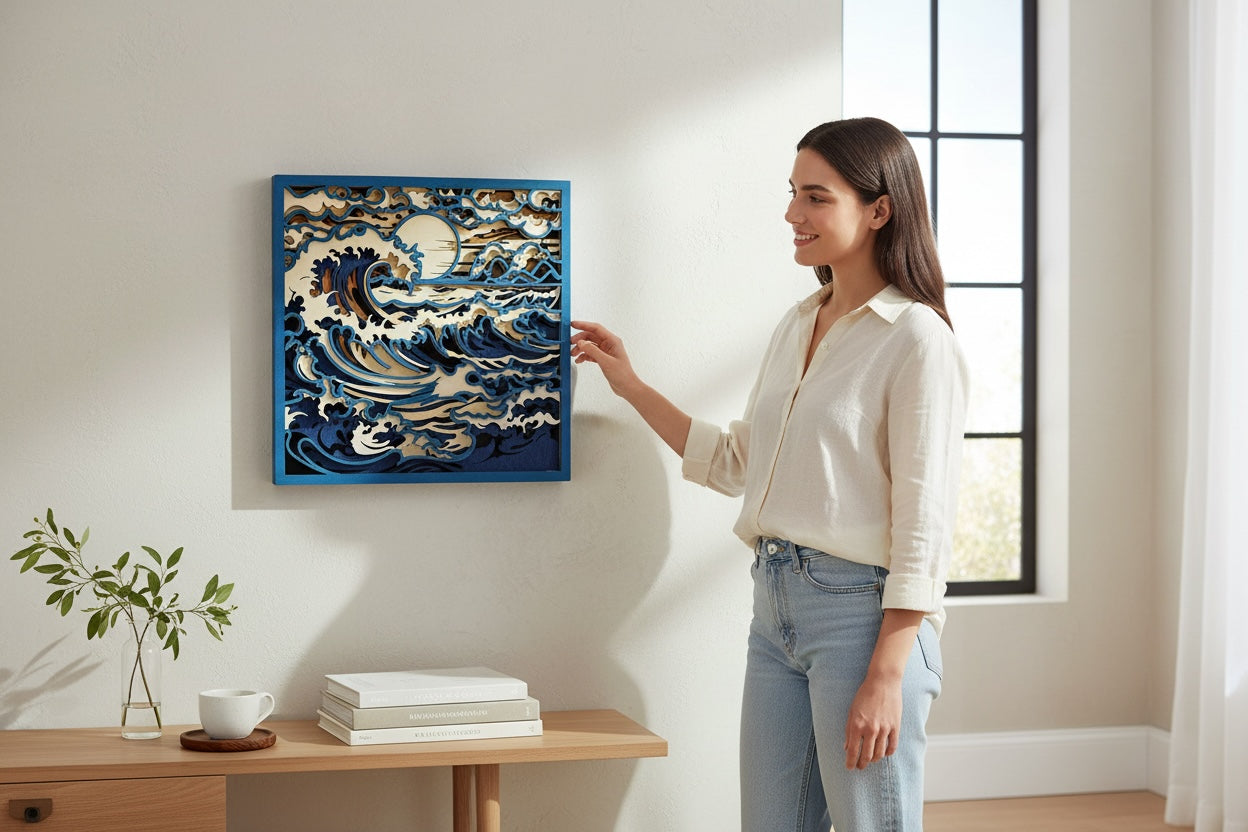 Ocean Layered Wall Art