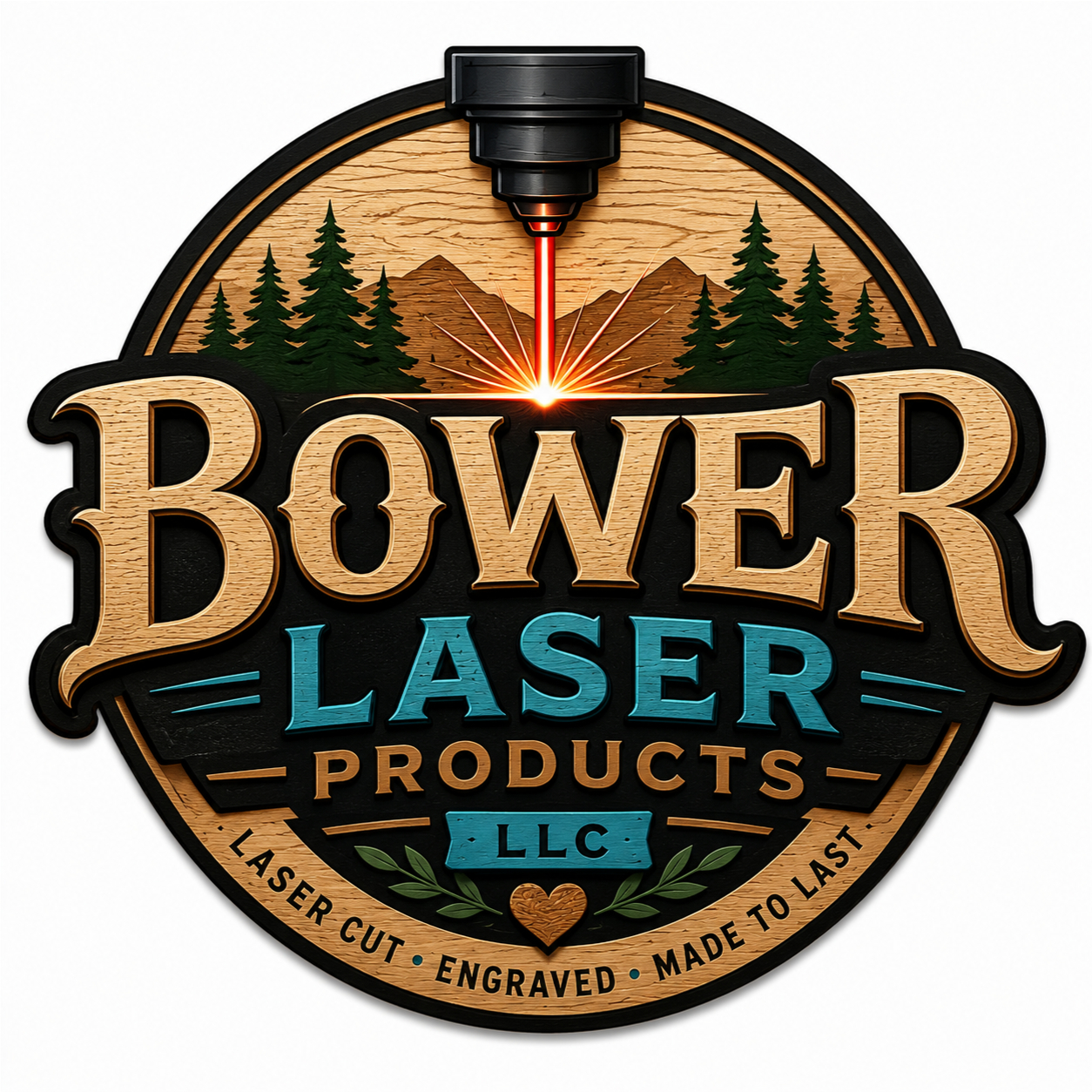 Bower Laser Products LLC — Laser cut, engraved, made to last