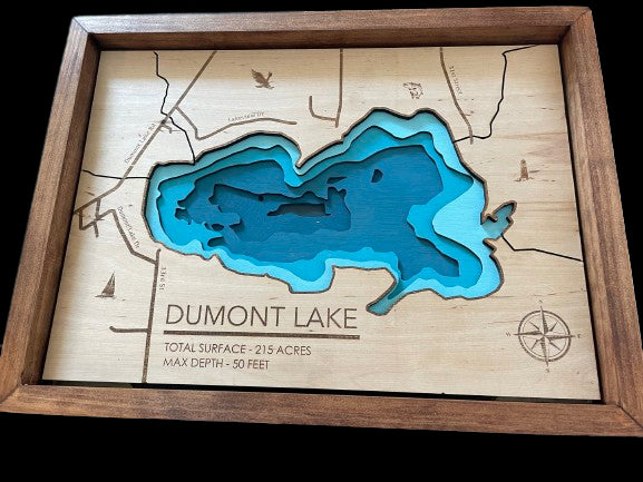 Custom Lake Depth Map
