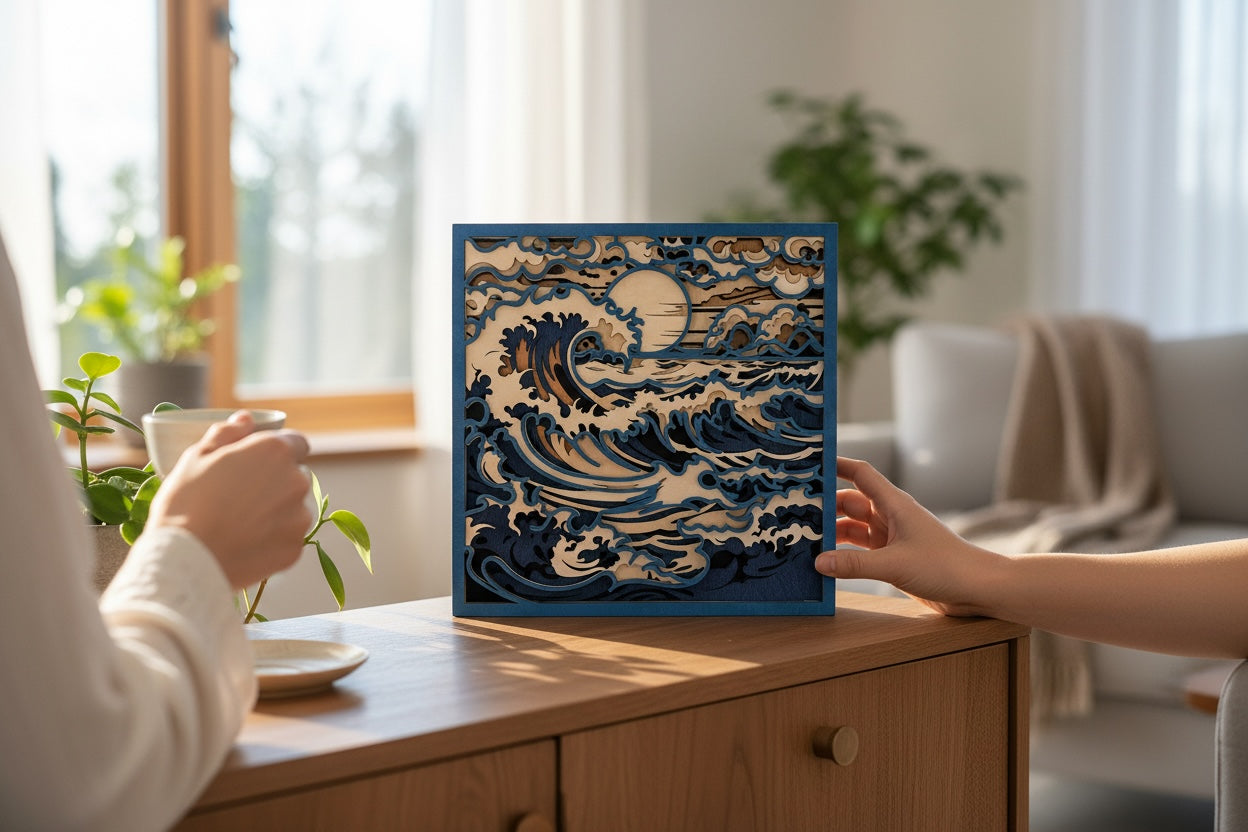 Ocean Layered Wall Art
