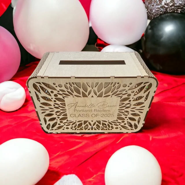 Card Box - Leaves