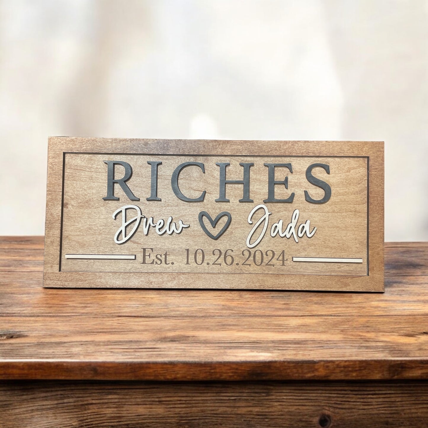 Custom Wedding Sign