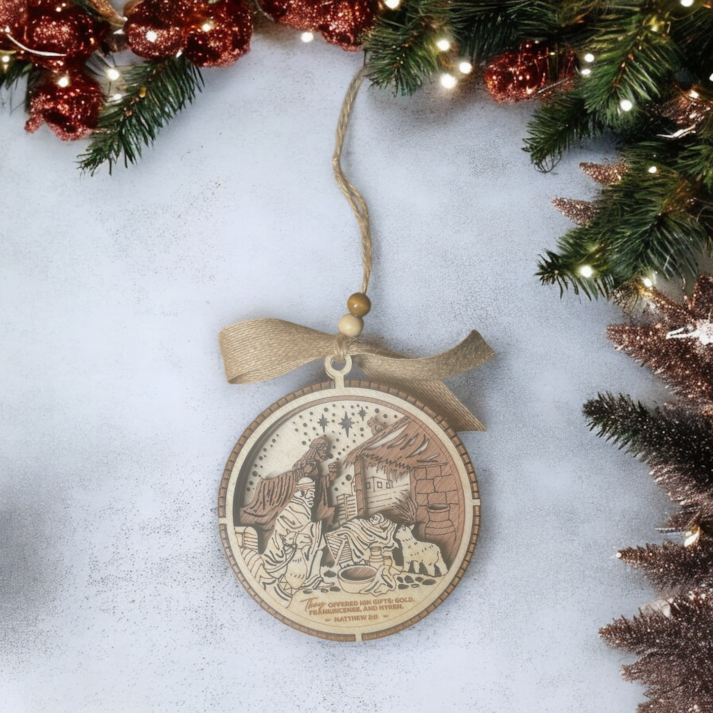 A King is Born ornaments