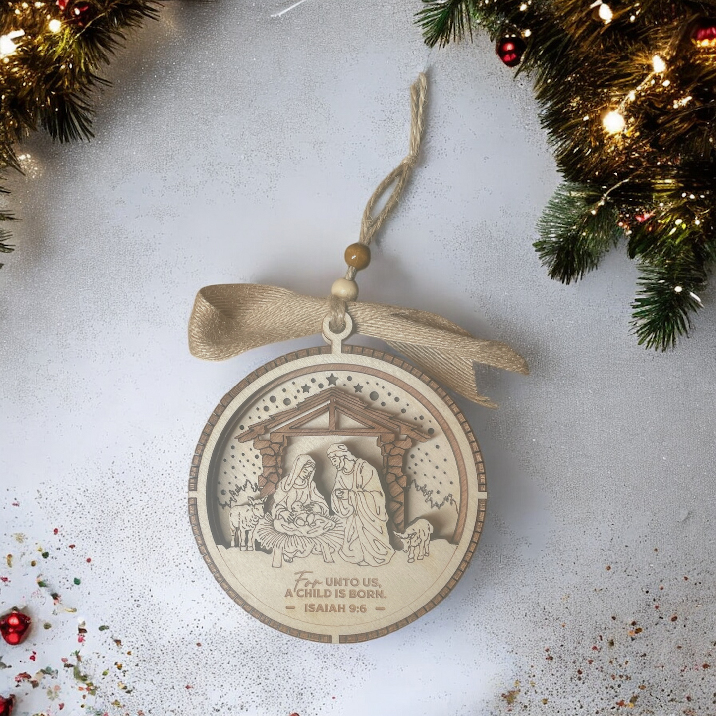 A King is Born ornaments