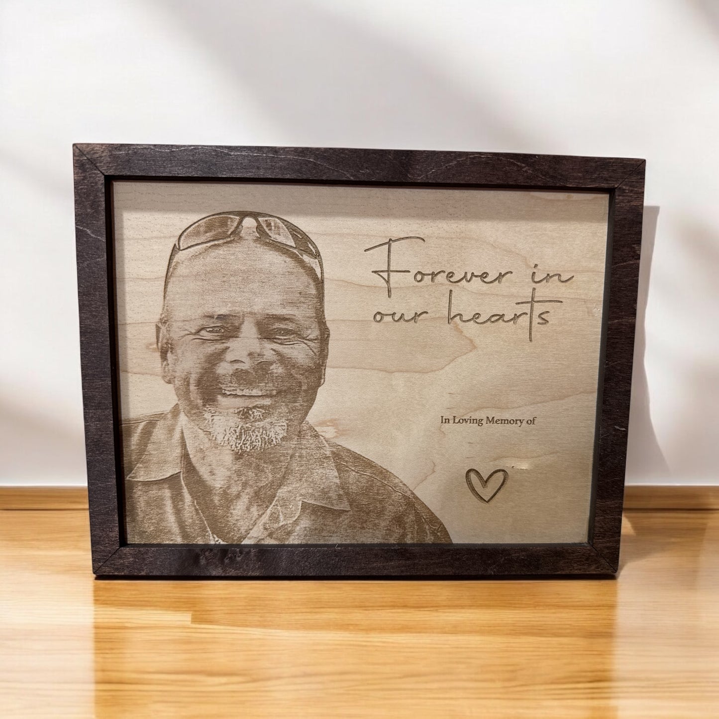 Laser Engraved Memorial Plaque