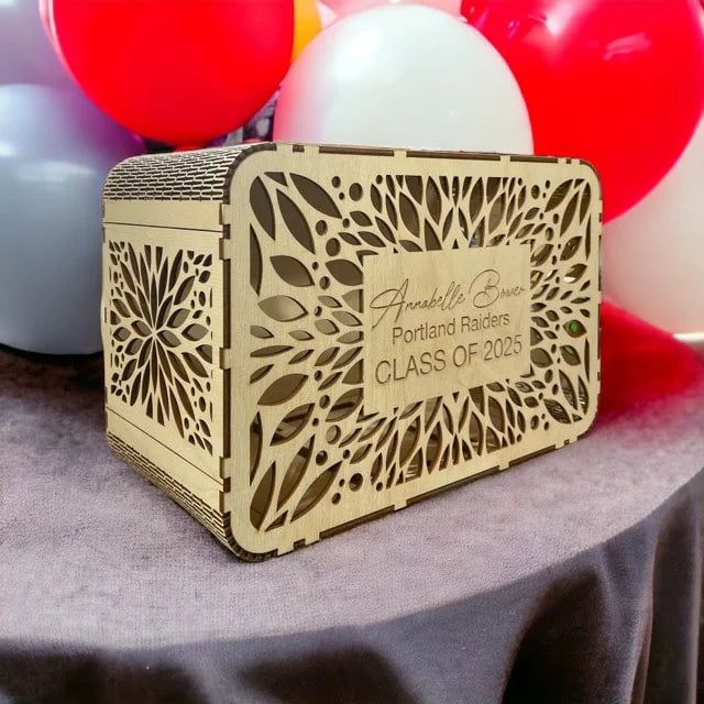 Card Box - Leaves