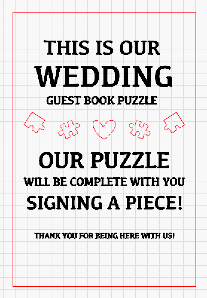 Guestbook Puzzle